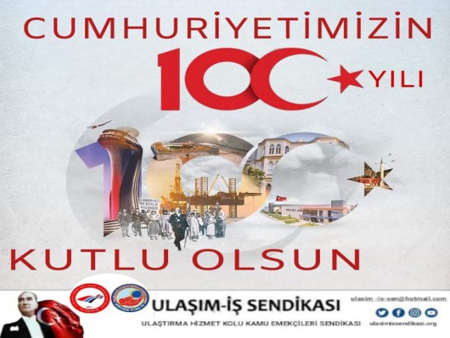 Cumhuriyetimizin 100. yılı kutlu olsun