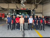 YÖNETİM KURULU OLARAK ARFF MÜDÜRLÜĞÜ NÖBETÇİ ARFF MEMURLARI İLE BİR ARAYA GELDİK